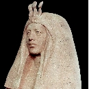 エジプト女王像（クリックで拡大）